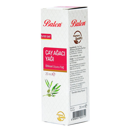 Çay Ağacı Yağı (Distilasyon) 20 ML Cam Şişe - 8