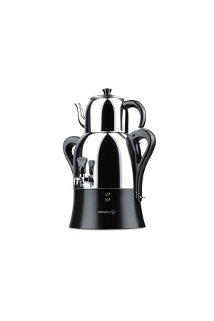 Çaykolik Samovar A341 - 04 Schwarz / Inox Edelstahl - 4