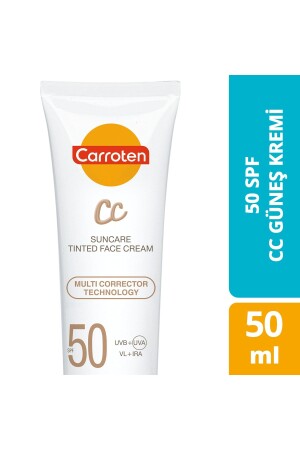 Cc Spf50 Hochschützende farbige Gesichtssonnencreme 50 ml C221131102 - 2