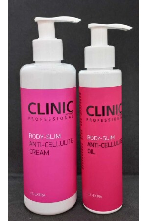 Cellulite-Cellulite Straffende Creme & Öl Doppelset - 6