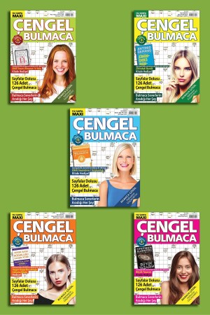 Çengel Bulmaca Set-5 Kitap 560 Sayfa - 2