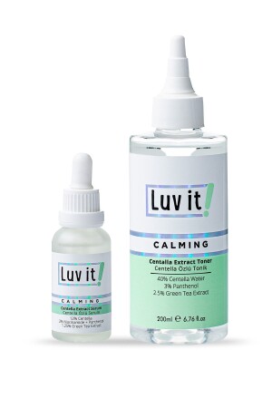 Centella Extract Repair Serum und Tonic 2-teiliges Hautpflegeset LUVIT134 - 3