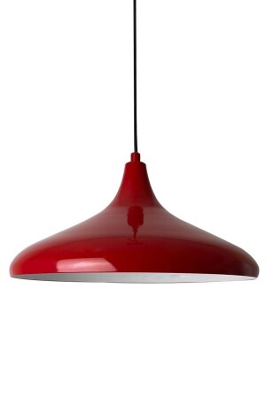 Champion Roter Metall-Kronleuchter, einzelne Hängelampe, Wohnzimmer, Küche, Flur, Büro, Café, Boutique-Lampe, Beleuchtung, BMM2066XXXX04 - 10