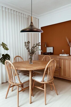 Champion Teuton Einzel-Kronleuchter aus Holz, Hängelampe, Wohnzimmer, Küche, Café, Boutique-Lampe, Beleuchtung, Kronleuchter BMM2066A - 8