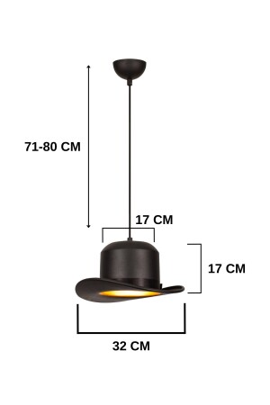 Chaplin Model Özel Sarkıt Avize -tarzını Keşfet-oturma Odası - Yatak Odası - Çocuk Odası - Hol Sela-M - 4