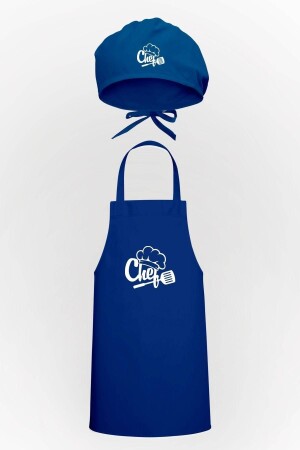 Chefhut-Design, Küchenschürze und Haube, Vorteilspaket TTP0494 - 1