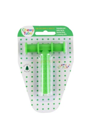 Chewy Tubes - Knobby Green Çiğneme Tüpü DM2478 - 8