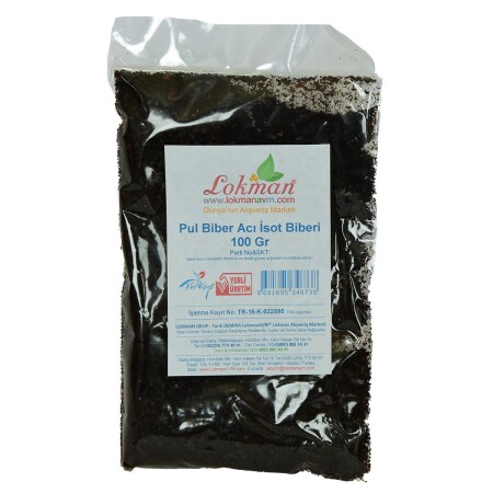 Chili Pepper Hot Isot Pepper 100 Gr Packung - 7