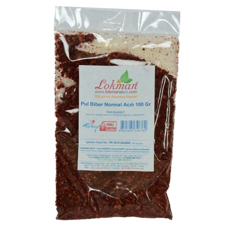 Chili Pepper Normal Hot 100 Gr Packung - 7