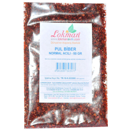 Chili Pepper Normal Hot 50 Gr Packung - 7