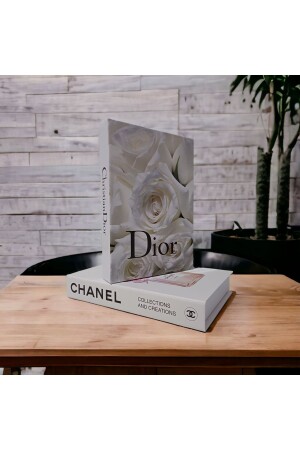 Christian Dior & Chanel dekoratives Box-Set mit 2 Bücherbox-Sets - 6