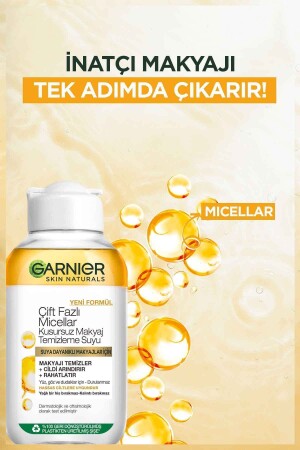 Çift Fazlı Micellar Kusursuz Makyaj Temizleme Suyu 100ml - 6