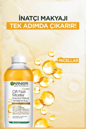 Çift Fazlı Micellar Kusursuz Makyaj Temizleme Suyu 400 ml - 6