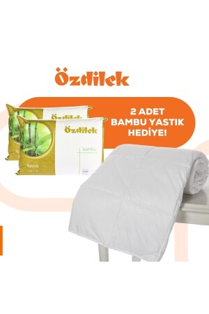 Çift Kişilik Bambu Yorgan 2 Adet Bambu Yastık TYC00431903724 - 4