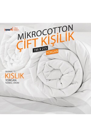 Çift Kişilik Termal Kışlık Puffysoft Poli Pamuk - Yorgan Seti - 1