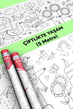 Çiftlik Hayatı Boyama Kağıdı - 2