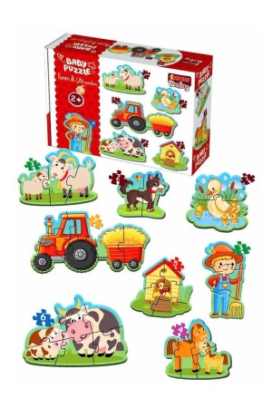 Çiftlik Hayvanları Baby Puzzle & Ilk Bebek Puzzle - 3