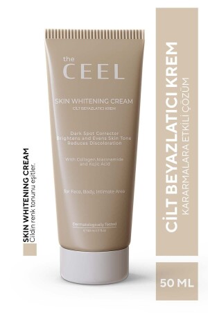 Cilt Beyazlatıcı Aydınlatıcı Glutatyonlu Leke Karşıtı Krem Kolajen- Niacinamide & Kojik Asitli 50 ml TCCBK - 3