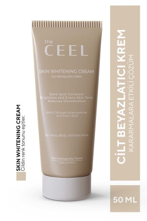 Cilt Beyazlatıcı Aydınlatıcı Glutatyonlu Leke Karşıtı Krem Kolajen- Niacinamide & Kojik Asitli 50 ml TCCBK - 4