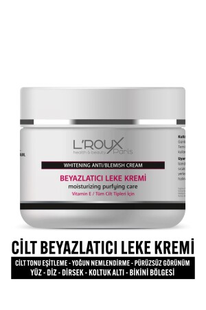 Cilt Beyazlatıcı Leke Karşıtı Nemlendirici Yüz Ve Vücut Kremi 100 ML 8462 - 1