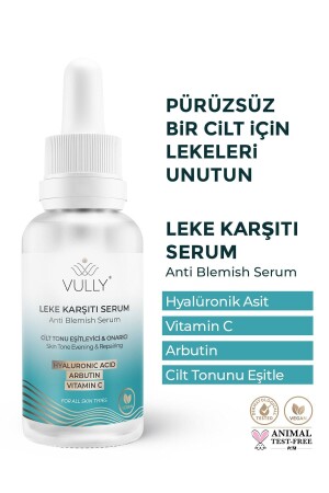 Cilt Tonu Eşitleyici - Onarıcı - Leke Karşıtı Serum 30ml (%2 ARBUTİN -% 2HYALURONİC - %2 VİTAMİN C) Anti Blemish Serum - 2