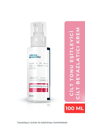 Whitening Cream (Tüm Cilt Tipleri ve Vücut İçin Cilt Tonu Eşitleyici ve Beyazlatıcı Krem) 100 ML İZBK002 - 1