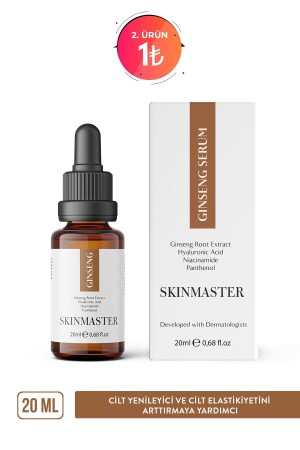 Cilt Yenilenmesine Ve Tazelenmesine Yardımcı Ginseng Serum ( Ginseng Özü %5 - Niacinamide - Ha) S0000010 - 4