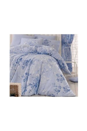 Cindy One Hundred Percent Cotton Akfil Fabric Double Duvet Cover Set Eln4838o - 4