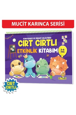 Cırt Cırtlı Etkinlik Kitabım: 3-5 Yaş Trbakıl21 - 2