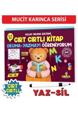 Cırt Cırtlı Kitap Okuma Yazmayı Öğreniyorum 4-7 Yaş 978-300 - 9