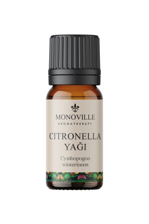 Citronella Uçucu Yağı 10 ml %100 Saf Ve Doğal ( Citronella Essential Oil ) - 1