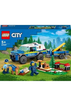 City Mobil Polis Köpeği Eğitimi 60369-5 Yaş Ve Üzeri Çocuklar Için Oyuncak Yapım Seti (197 PARÇA) Lego 60369 - 4