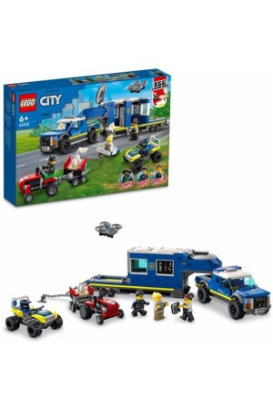 ® City Polis Mobil Komuta Kamyonu 60315 Yapım Seti (436 Parça) RS-L-60315 - 2