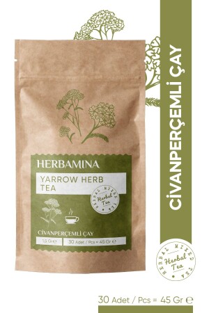 Civanperçemli Karışık Bitki Çayı (YARROW HERB TEA) 1-5grx30 Saşet - 1