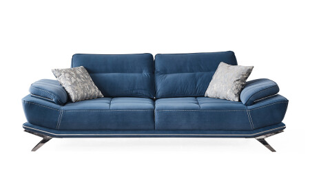 Clara Blaues Sofa - 2