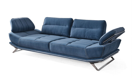 Clara Blaues Sofa - 5