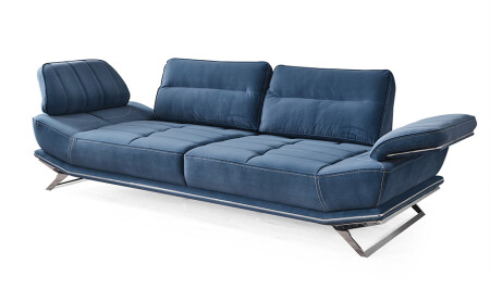 Clara Blaues Sofa - 6