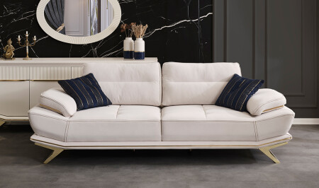 Clara Gold Sofa - 4