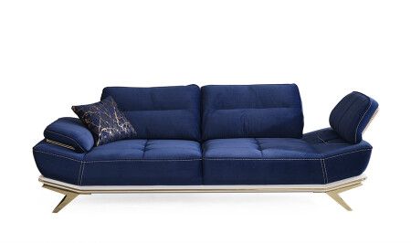 Clara Gold Sofa - 6