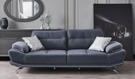 Clara Grey Sofa - 2