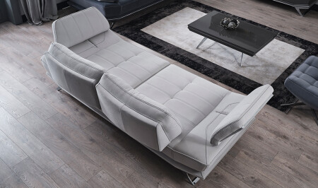 Clara Grey Sofa - 6