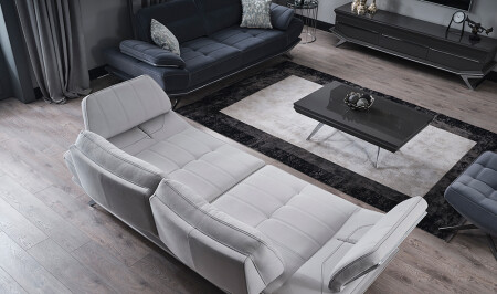 Clara Grey Sofa - 11