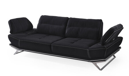 Clara Schwarzes Sofa - 4