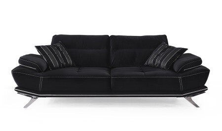 Clara Schwarzes Sofa - 5