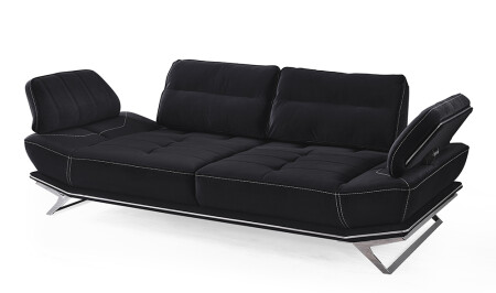 Clara Schwarzes Sofa - 10