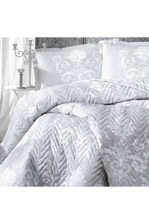 Clasy Double 4 Season Quilted Duvet Cover Set Alone Ç. K 4 Seasons Alone - 4