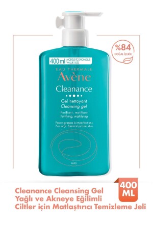 Cleanance Cleansing Gel Mattierendes Reinigungsgel für fettige und zu Akne neigende Haut 400 ml - 2