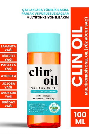 Clin Oil Multifonksiyonel Oil (YÜZ VUCÜT SAÇ) 100 ml - 3