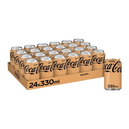 COCA COLA VANILLE BLIK 24X330ML - 1