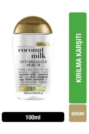 Coconut Milk Hindistan Cevizi Sütü Kırılma Karşıtı Serum 100ml - 2